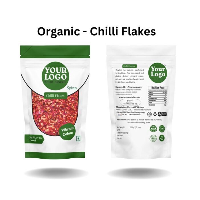 Chilli Flakes Custom Packaging - Image 1