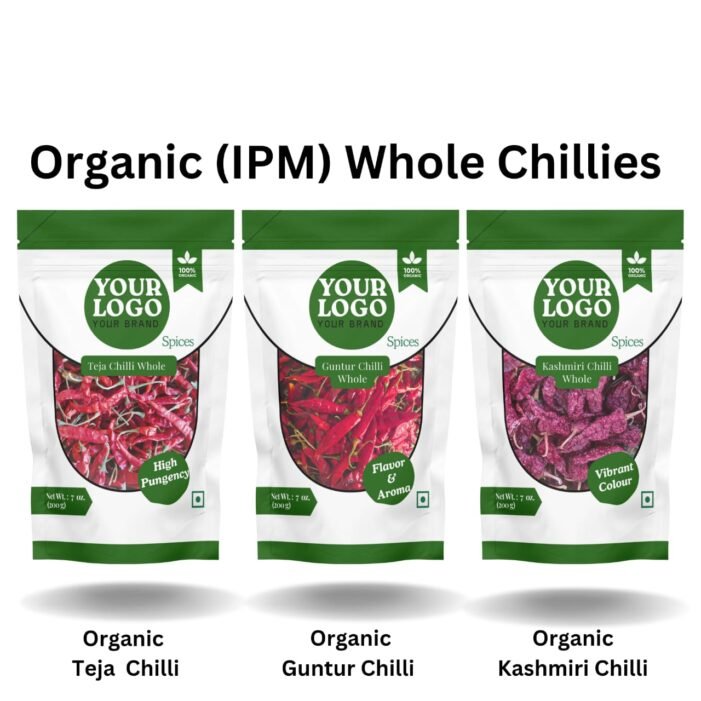 Organic (IPM) Whole Chillies - Image 1
