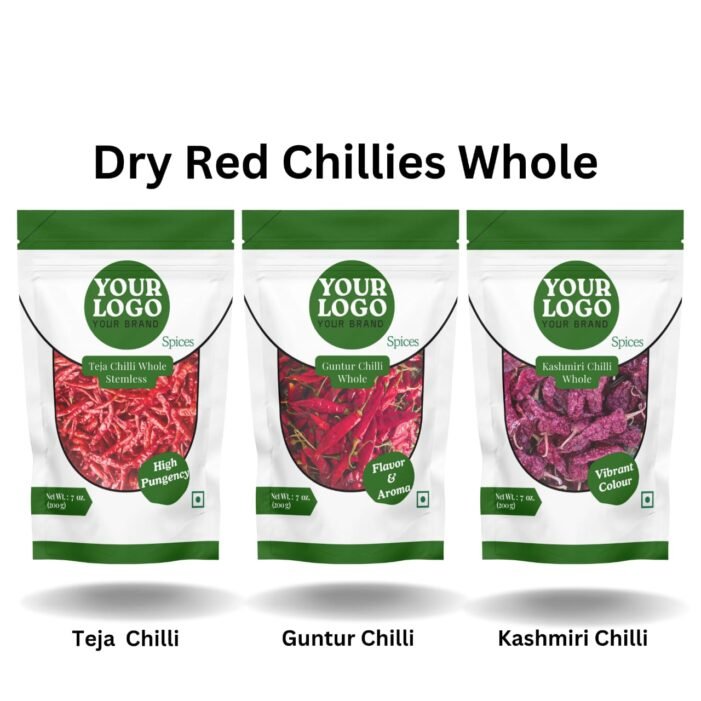 Dry Red Chillies Whole Custom Packaging - Image 1